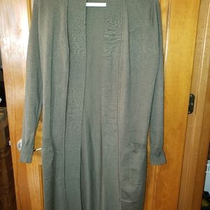 Women's long cardigan